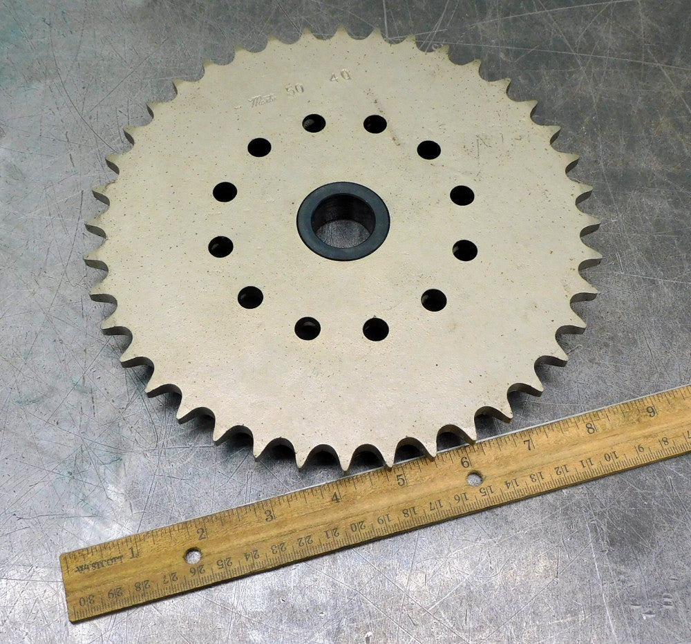 Martin 50 40 Roller Chain Sprocket 40 Teeth #50 1" Bore
