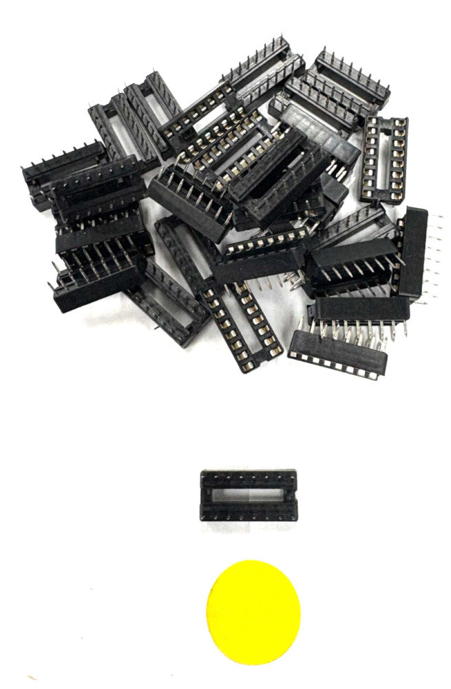 SOMARX 14 PIN DIP SOCKET 0328427/001 LOT OF 30