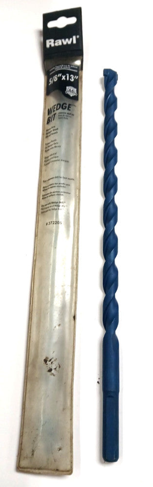 RAWL WEDGE BIT CONCRETE DRILL BIT 5/8 IN. X 13 IN. HEAVY DUTY 2 FLUTE CARBIDE