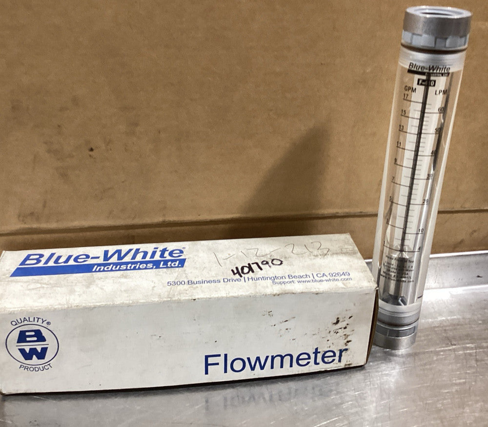 Blue-White F-41017LN-16, 1 to 17 GPM, 1" FNPT, F-410N Nos Surplus