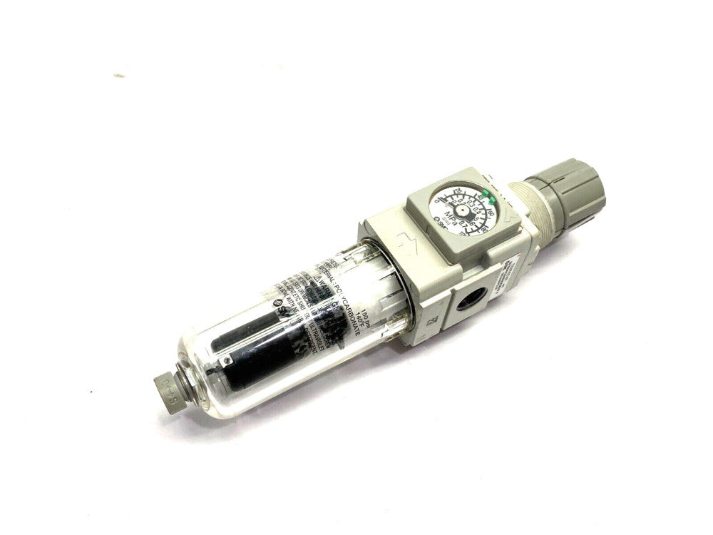 SMC AW20K-N02CE-Z-B-X406 Modular Filter Regulator 7-60psi