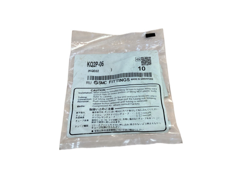 10pcs/bag NEW SMC KQ2P-06 connector #YX