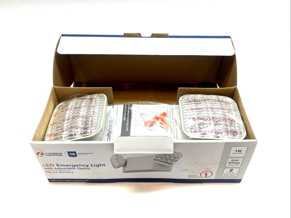 Lithonia Lighting 263X65 EU2C Dual‑LED Emergency Light Unit 120‑277V