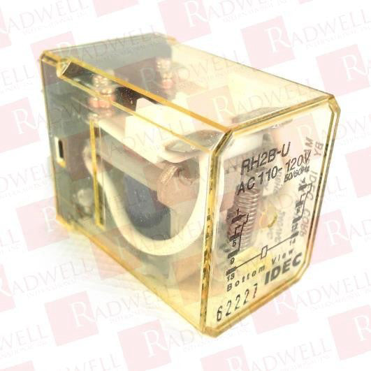 IDEC RH2B-UAC110-120V / RH2BUAC110120V (NEW NO BOX)