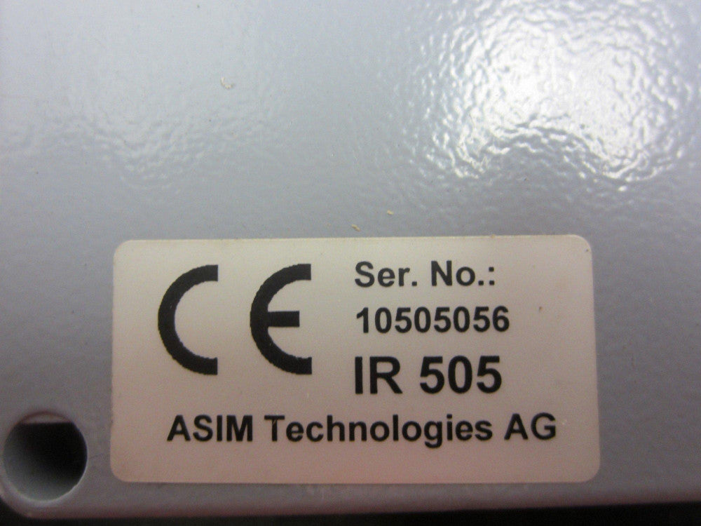 ASIM TECHNOLOGIES IR-505 TEMPERATURE SENSOR
