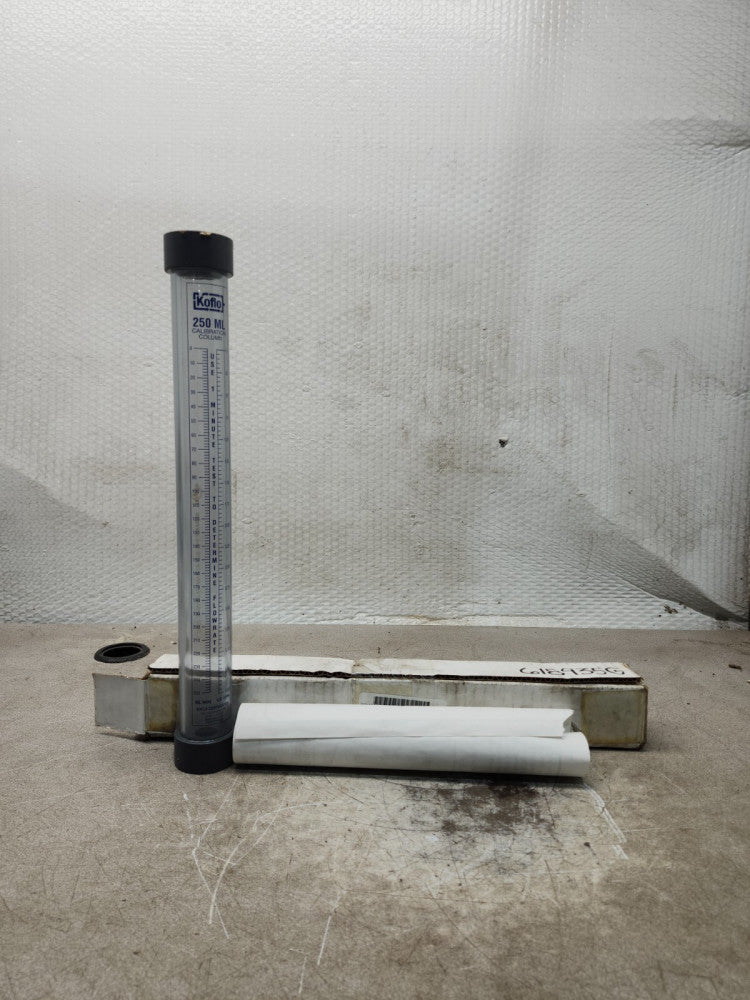 NEW IN BOX FLOWMETER GRADUATED TUBE SIZE 1/2'' FEMALE 00101011168 2A21D