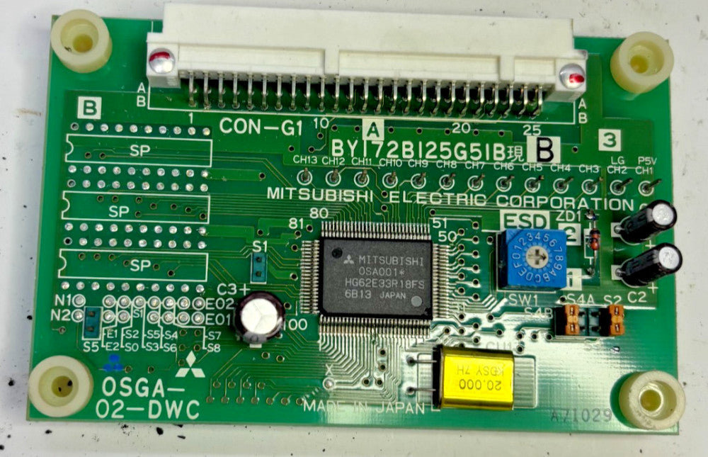 MITSUBISHI CIRCUIT BOARD OSGA-02-DWC BY172B125G51B