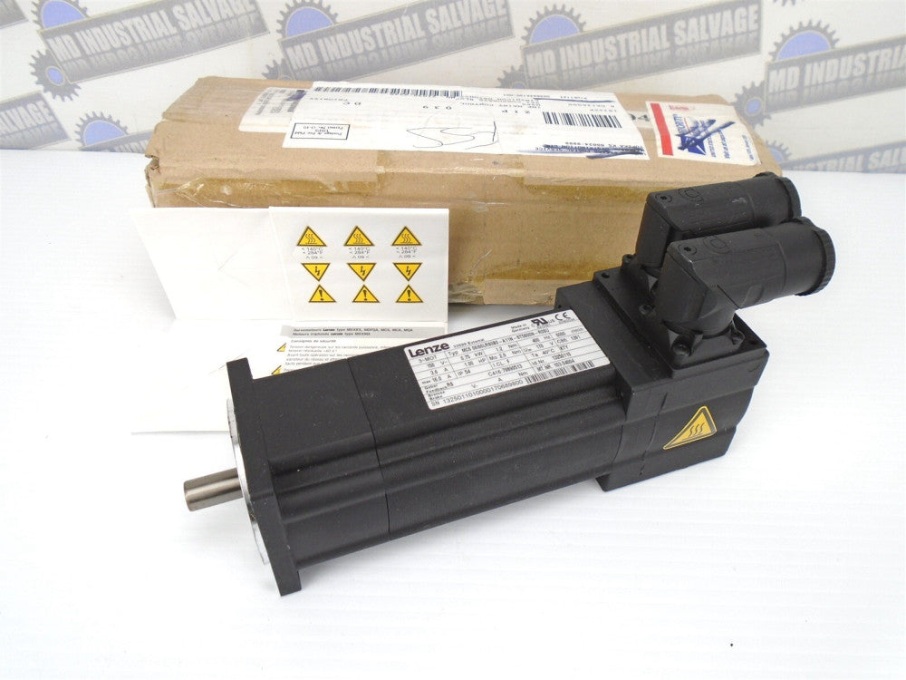 LENZE - MCS 06I60LRS0B0-A11N-ST5S00N-R0SU - SERVO MOTOR - 150V - 1.0 HP 6000 RPM