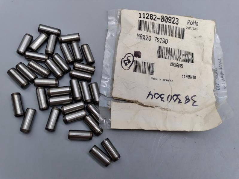 Generic 11282-00923 Dowel Pin Stainless Steel M8X20 7979D Lot of 33