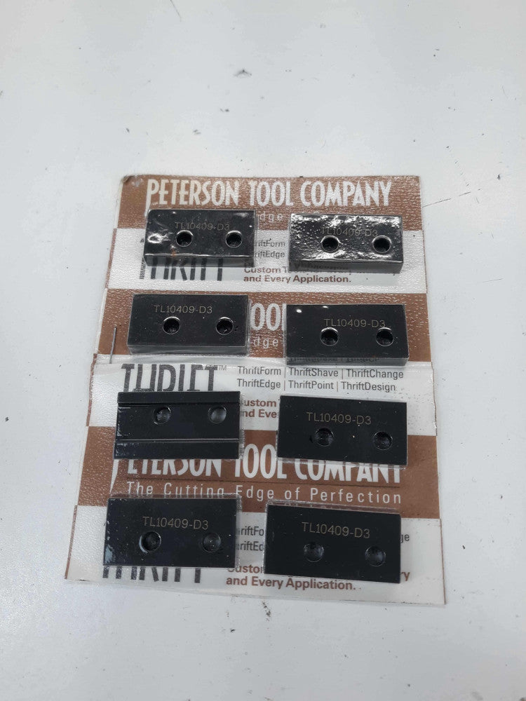 Peterson Tool TL10409-D3 Thriftform Insert cutter 8pcs