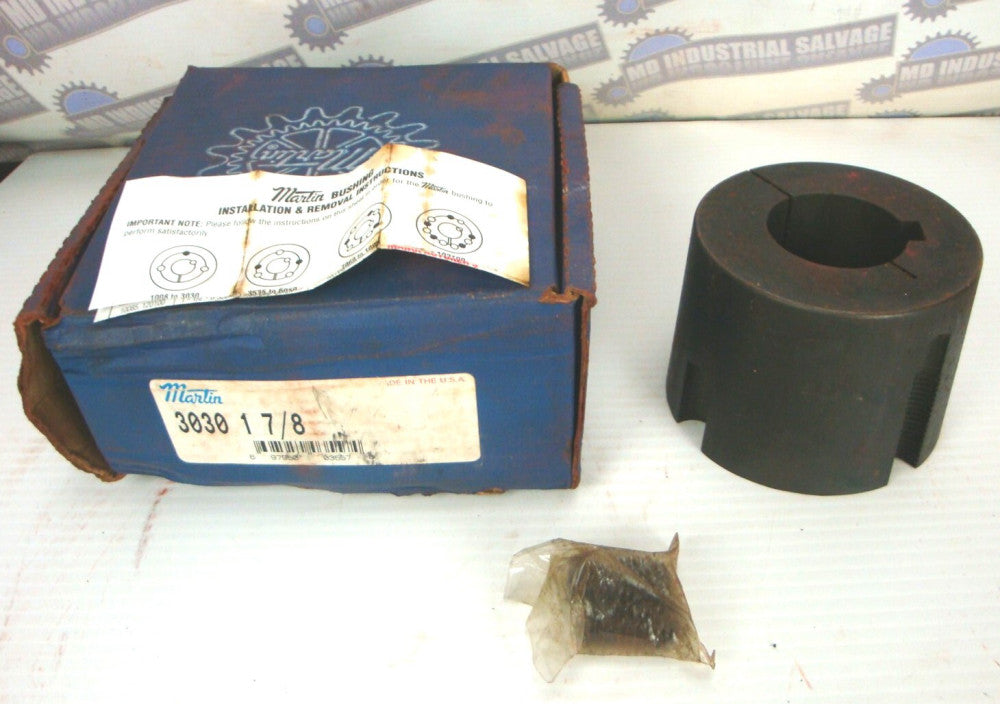 MARTIN - 3030 - 1-7/8 Taper bushing 4 Pulley, Sheave, or Sprocket (NEW)