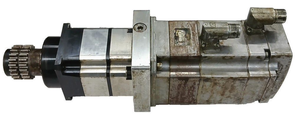 SIEMENS SIMOTICS SYNCHRONOUS SERVO MOTOR W/PLANETARY GEARBOX 3 PH 3000 RPM 3.7A