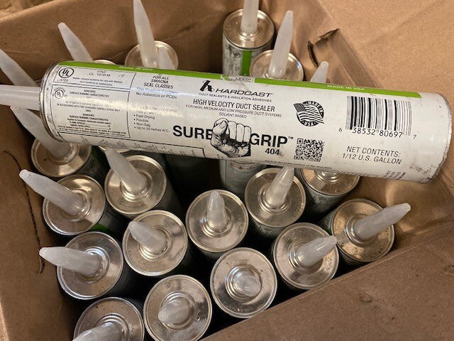 (23 Pack) Hardcast/Carlisle - 302014 - Sure-Grip 404 Duct Sealant, Grey, 11 oz.