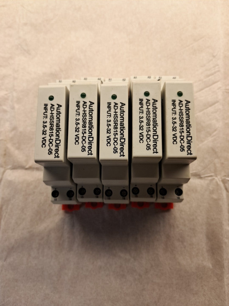 Lot Of 5 AutomationDirect AD-HSSR815-DC-05 RELAY | U.S.A. SELLER