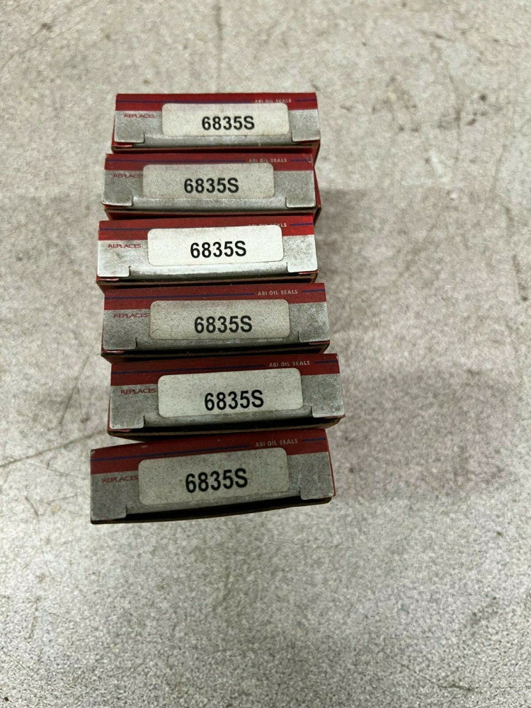LOT OF 6 NEW IN BOX ABI OILSEAL 6835S