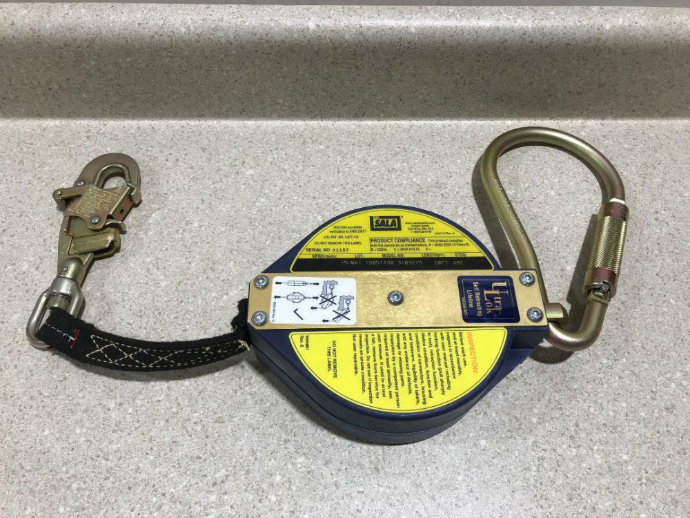 DBI Sala 15051430 20ft Ultra Lok Self Retracting Arc Flash Fated New