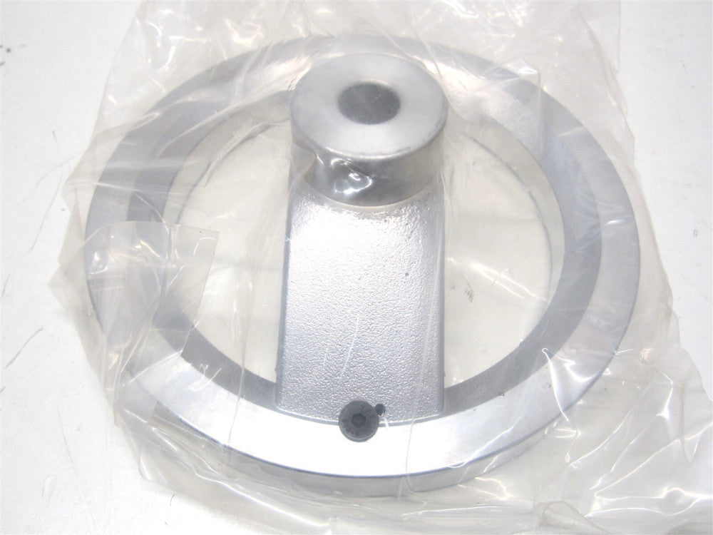 Gibraltar (1PHW-104FDH-G) 2 Spoke Aluminum Polish Finish Spoked Handwheel
