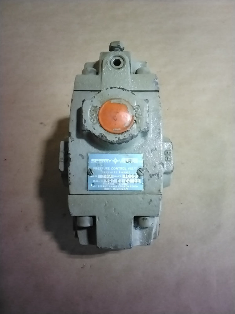 Vickers RCT 06 D4 23 Pressure Control Valve 200-1000 PSI Sperry Eaton