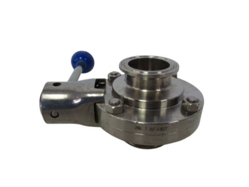 316L 1-1/2 41827 BUTTERFLY VALVE WITH HANDLE NSNP