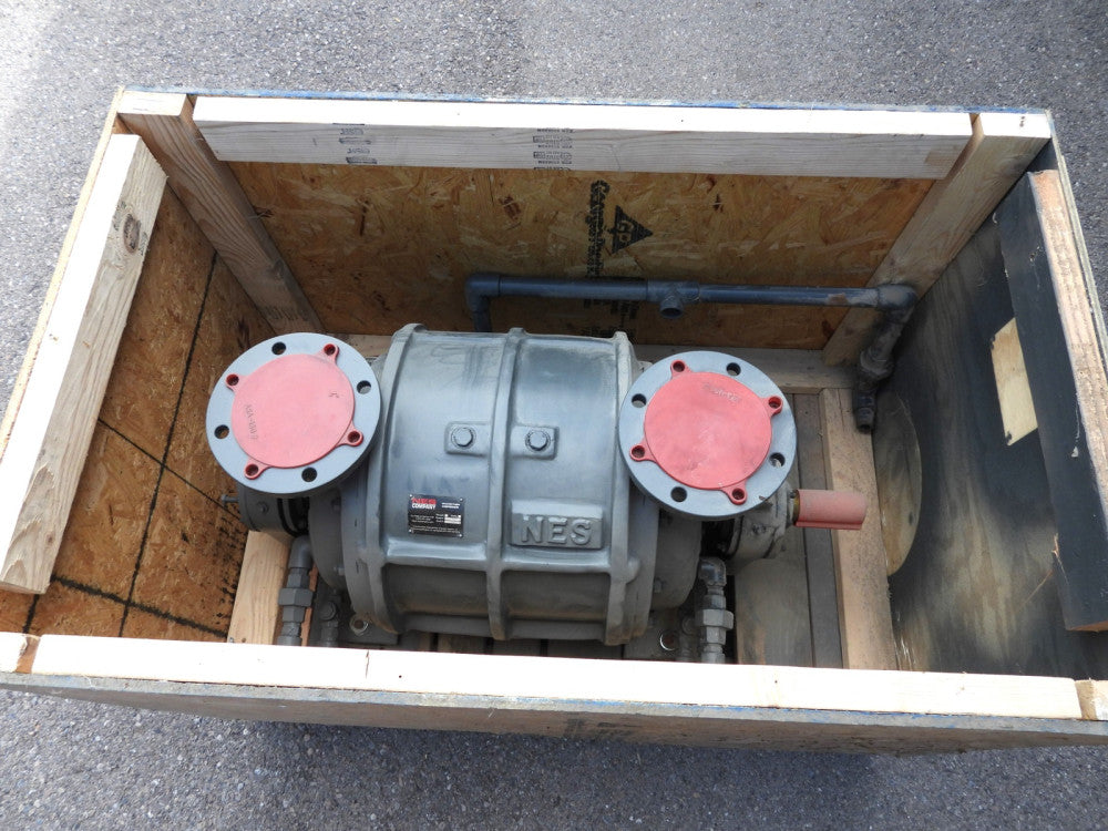 NES Liquid Ring Vacuum Pump NL-702 Large Capacity Replaces Nash CL-702 4" Inlet,