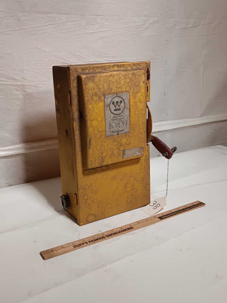 Westinghouse HF361 Heavy Duty Safety Switch 480-600V, 30A, Std HP 5-30, 7.5-30
