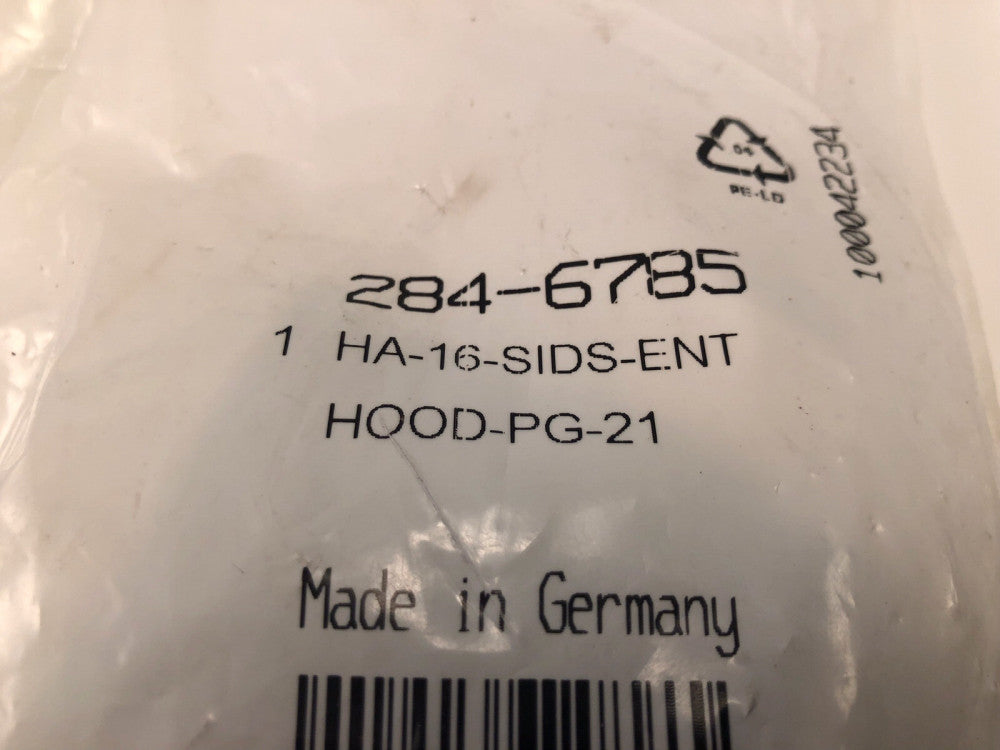 EPIC 284-6785 HOUSING HOOD HA-16-SIDS-ENT. Hood-PG-21. * NEW IN FACTORY BAG *