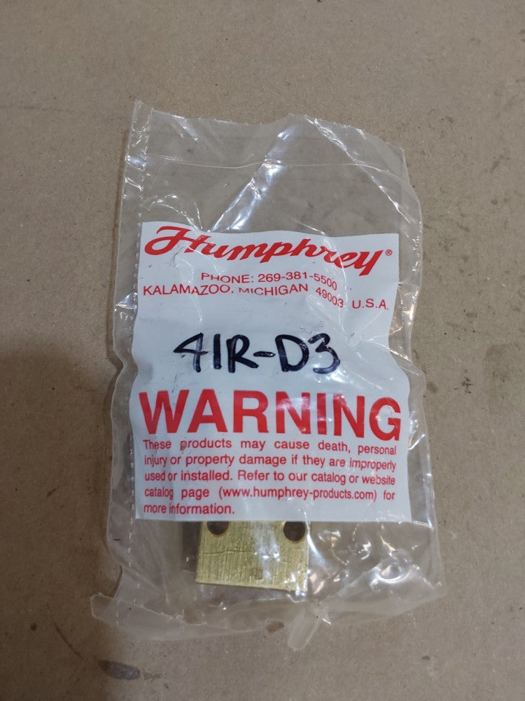 HUMPHREY 41R-D3 / 41RD3 (BRAND NEW)