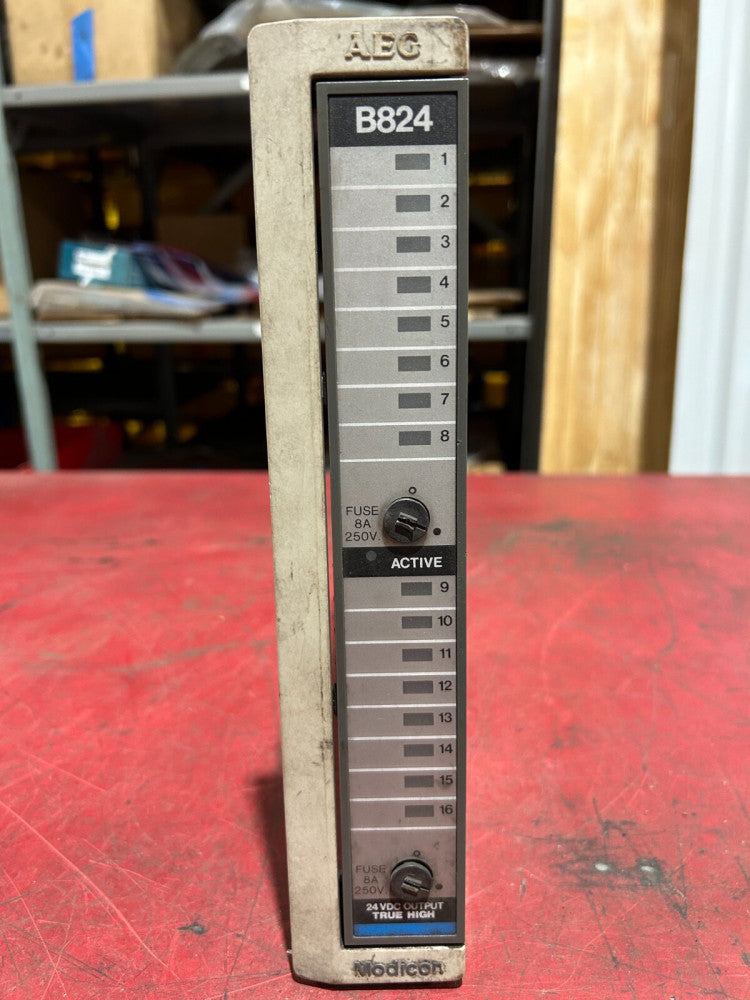 USED SCHNEIDER AUTOMATION MODULE AS-B824-016