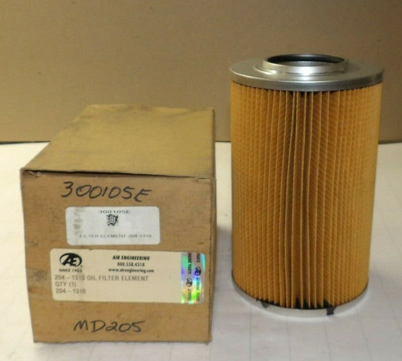 NEW AIR ENGINEERING LEROI OIL FILTER ELEMENT 204-1310