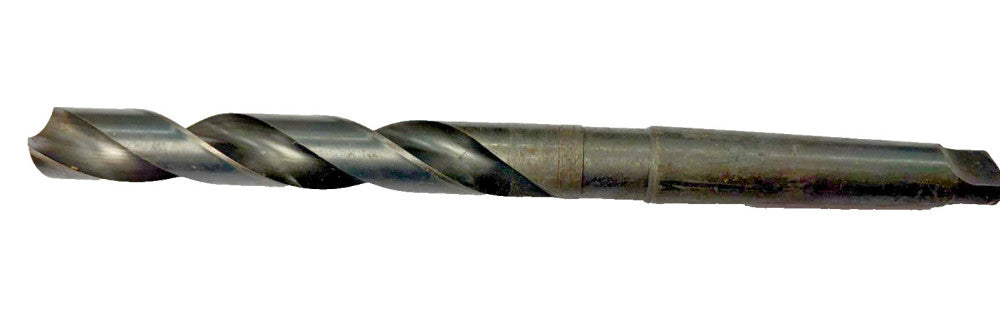 CLE-FORGE 11/16" MORSE TAPER SHANK DRILL BIT, OAL 8-7/8"