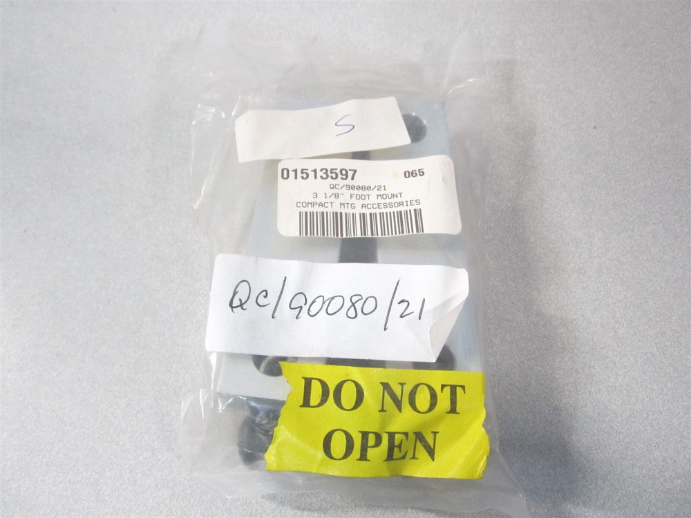 Norgren (QC/90080/21) 3-1/8" Air Cylinder Foot Mount for 80mm Compact Cylinders