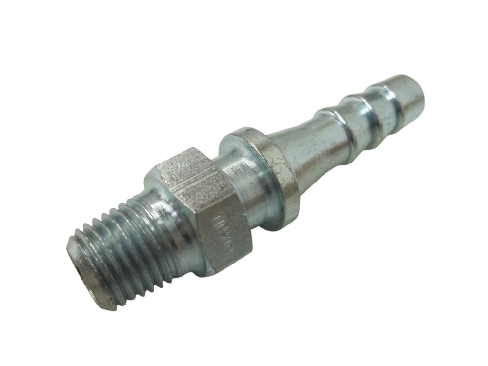 LOT OF 3 DIX3505 STEEL HOSE END 3/8" X 1/4" MPT NSNP