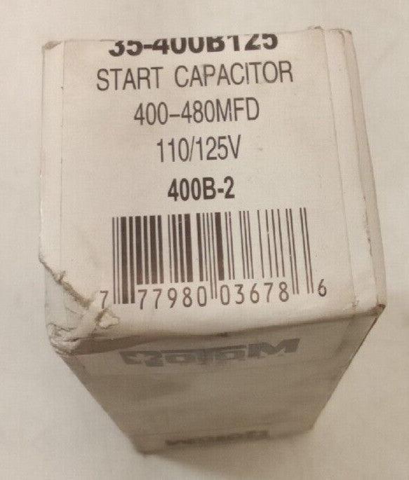 Rotom Canada 35-400B125 110/125V Start Capacitor