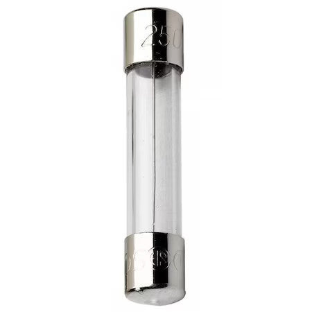 Mersen Ggc1/2 Glass Fuse, Ggc Series, Fast-Acting, 1/2A, 250V Ac, 10Ka At 125V