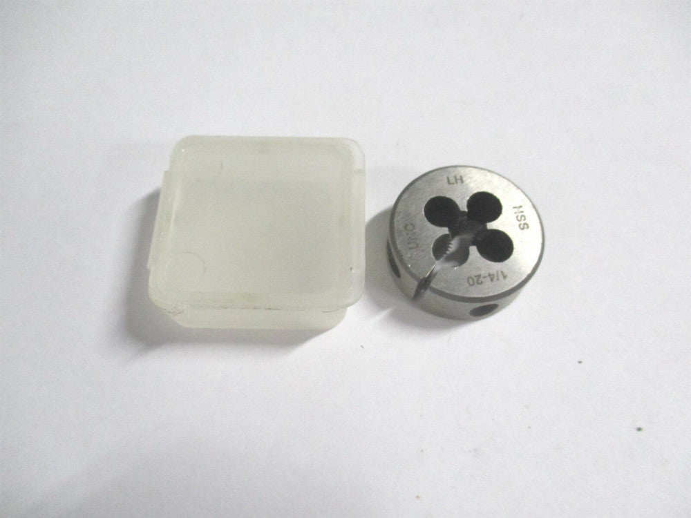 (314-4140) 1/4-20 UNC x 1" High Speed Steel Left Hand Round Adjustable Die