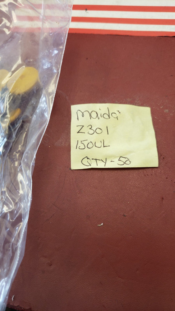 NEW LOT OF 50 MDC MAIDA Z2301 150UL Zinc Oxide Varistor ( ST1SMALLTOTE)