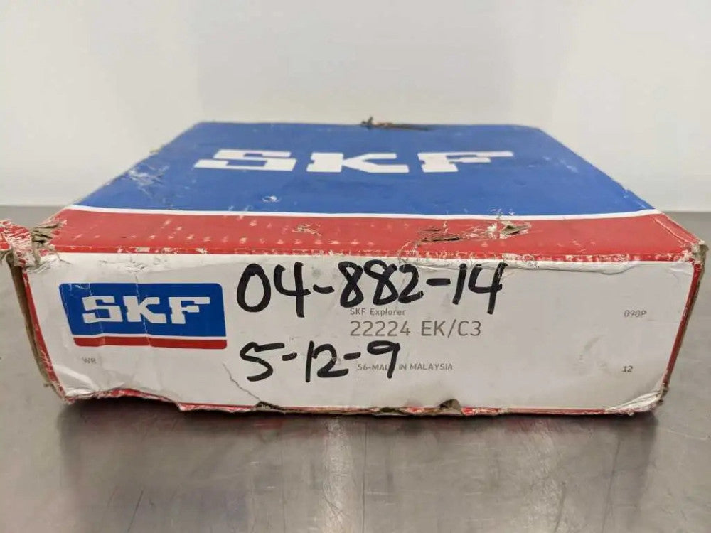 SKF 22224 EK/C3 Spherical Roller Bearing with Tapered Bore Explorer Factory Seal