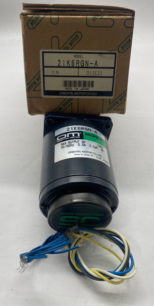 Oriental Motor 2IK6RGN-A Speed Control Motor, 100V 0.3A 6W