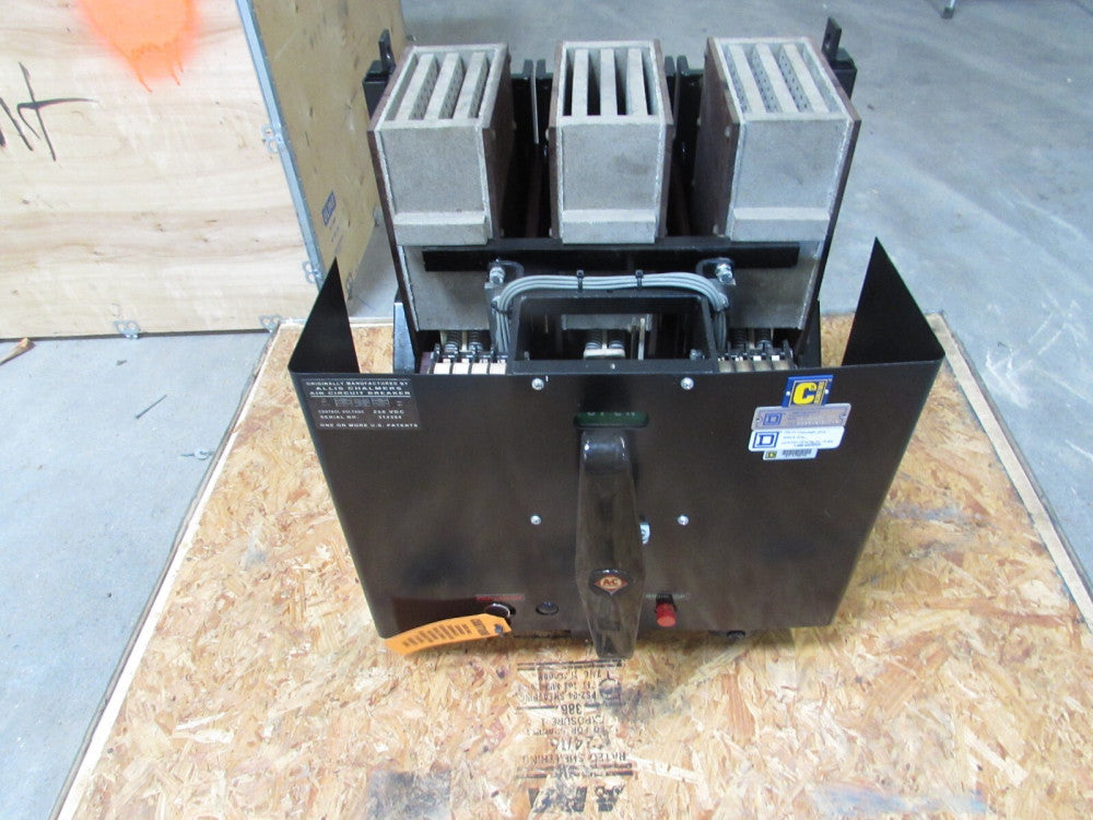 ALLIS CHALMERS LA-50A , AIR CIRCUIT BREAKER, 1600A / 600VAC /3P ,REMANUFACTURED