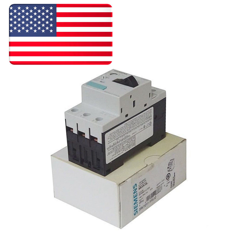 New SIEMENS 3RV1011-1FA10 3.5-5A Motor Circuit Breaker - US Stock