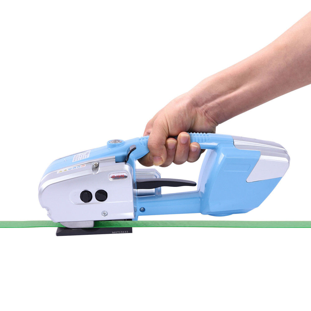 Electric Strapping Banding Machine for PP PET Straps 3000mAh Battery Powered