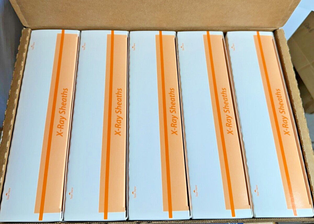 5 x 100ct Sheaths TIDI Custom Barriers 20979A Size 2 for Kodak 6100