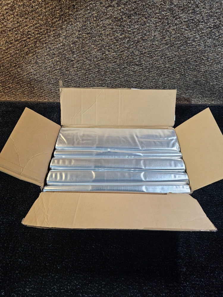 (QTY 25) Uline S-21583 Thermal Bags - 20 x 20 x 7", No Print Snap-lock Handle