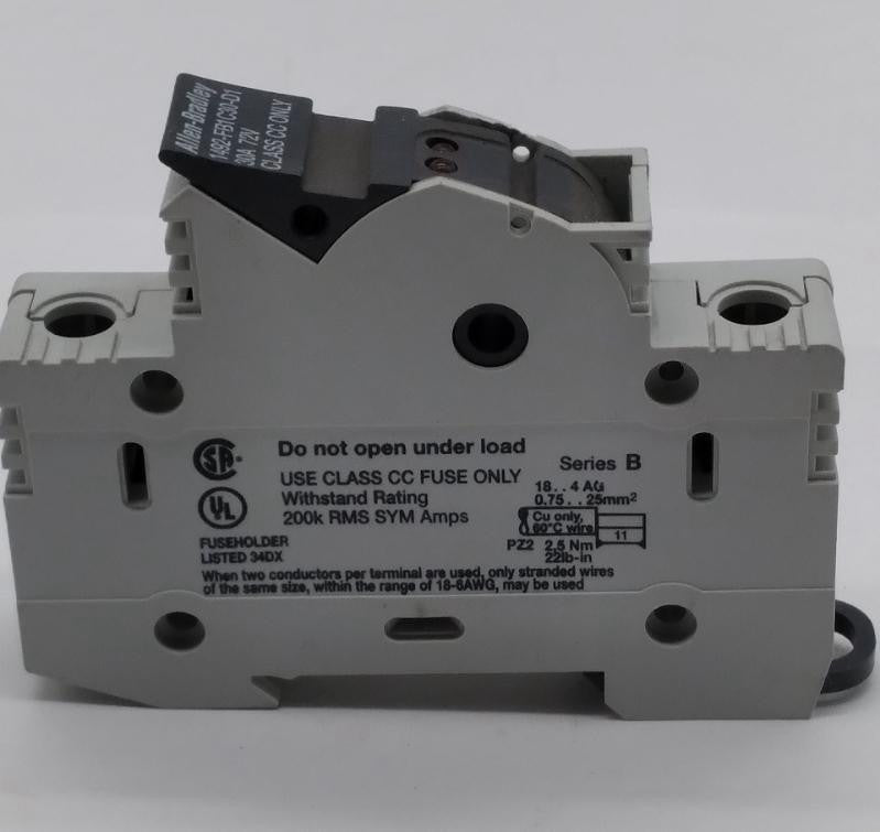 NEW Allen-Bradley 1492-FB1C30-D1 Fuse Holder 72V 30Amp Class CC