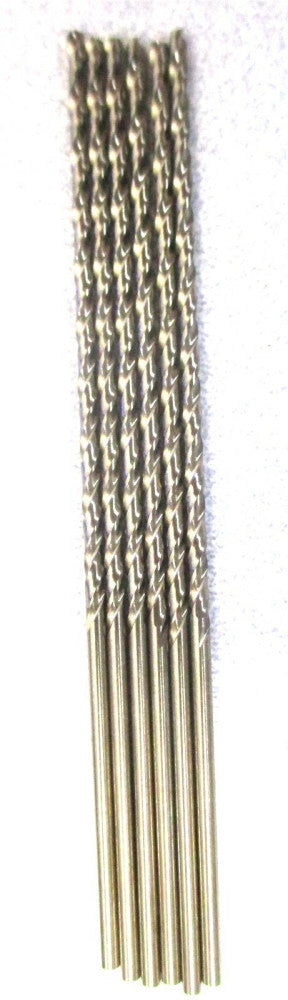 Chicago-Latrobe (45055) 1.5mm x 70mm 2-Flute RH Cobalt Taper Length Drill - 6 PC