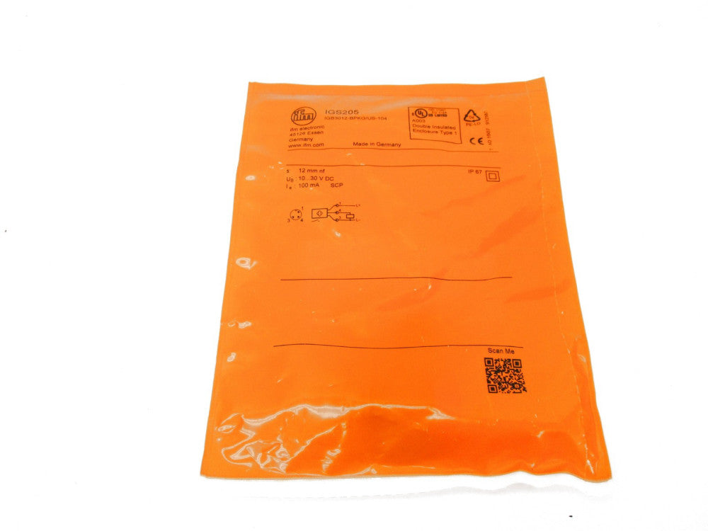 IFM EFECTOR IGB3012-BPKG/US-104 IGS205 10-30VDC NSMP