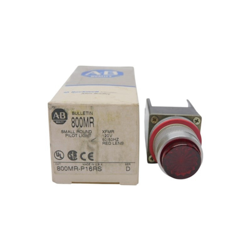 ALLEN BRADLEY 800MR-P16RS SER. D 120V (GY/BL) NSMP