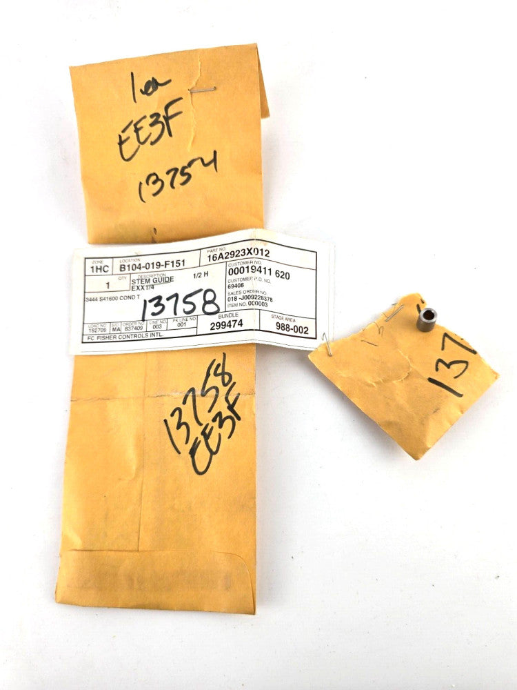 3pcs Fisher Controls 16A2923X012 Stem Guide