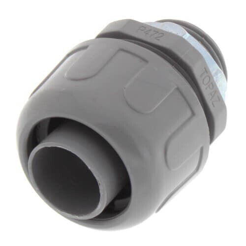 Box of 10 Topaz 3/4in Nonmetallic Liquid Tight Straight Connector P472