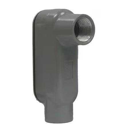 Hubbell Killark Olb-3Cg Conduit Outlet Body W/Cover,Aluminum,Lb